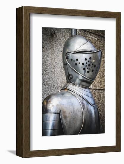 Spanish Military Armor, Helmet and Breastplate Detail-outsiderzone-Framed Photographic Print