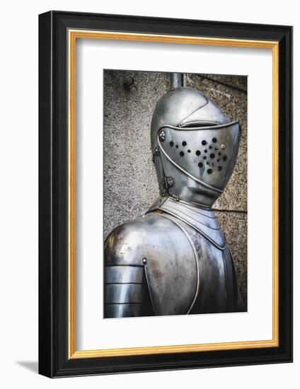 Spanish Military Armor, Helmet and Breastplate Detail-outsiderzone-Framed Photographic Print