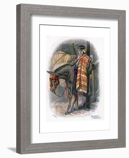 Spanish Muleteer, 1809-W Dickes-Framed Giclee Print