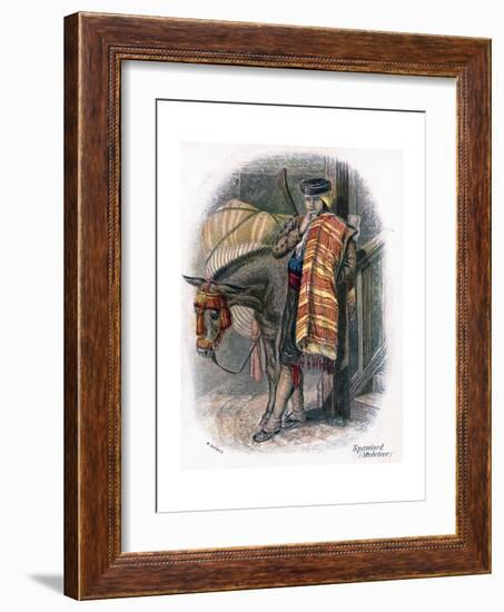 Spanish Muleteer, 1809-W Dickes-Framed Giclee Print