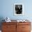 Spanish Peasant Using Ancient Methods to Spin Flax Into Thread-W^ Eugene Smith-Framed Photographic Print displayed on a wall