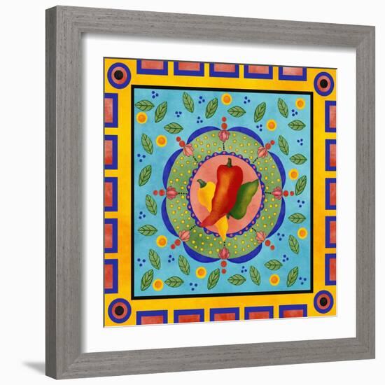 Spanish Peppers I-Jade Reynolds-Framed Art Print