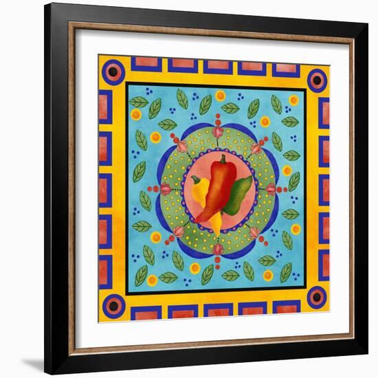 Spanish Peppers I-Jade Reynolds-Framed Art Print