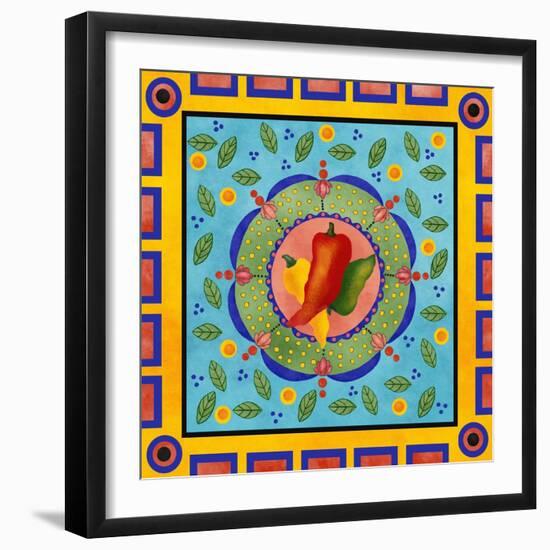 Spanish Peppers I-Jade Reynolds-Framed Art Print