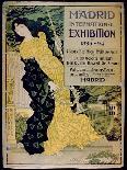 Ad for the 'Madrid International Exhibition of 1893-94' at the Palace of Industry and Arts-Spanish School-Giclee Print