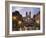 Spanish Steps Illuminated in the Evening, Rome, Lazio, Italy, Europe-null-Framed Photographic Print