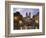 Spanish Steps Illuminated in the Evening, Rome, Lazio, Italy, Europe-null-Framed Photographic Print