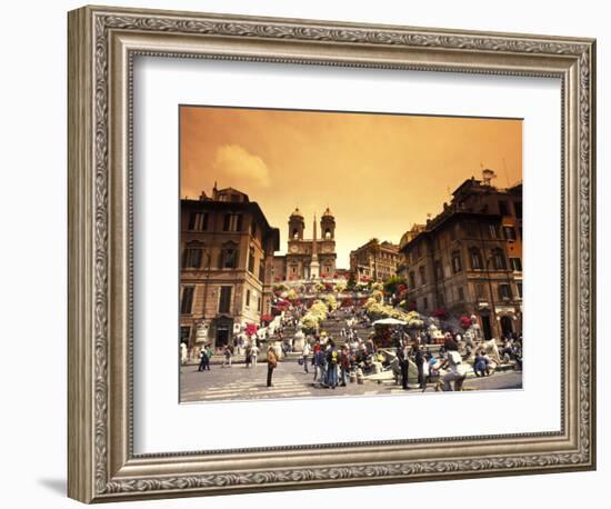 Spanish Steps in Rome, Italy-Bill Bachmann-Framed Photographic Print