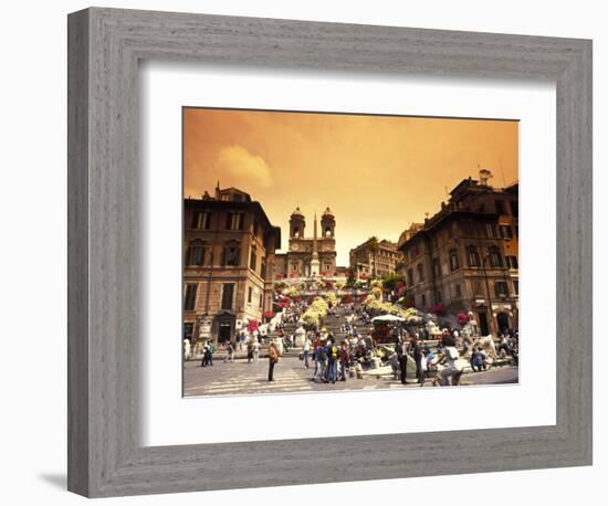 Spanish Steps in Rome, Italy-Bill Bachmann-Framed Photographic Print