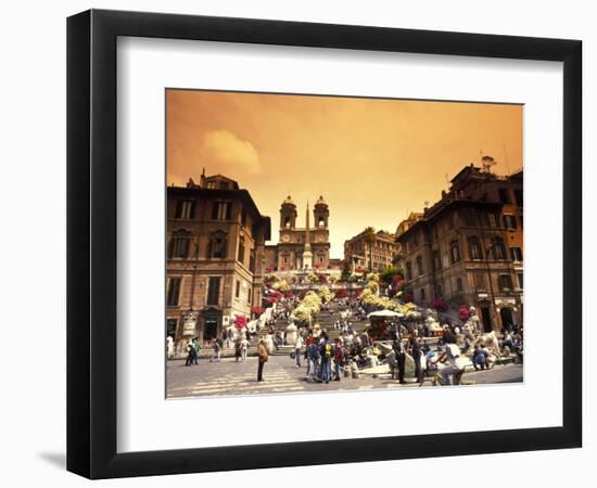 Spanish Steps in Rome, Italy-Bill Bachmann-Framed Photographic Print