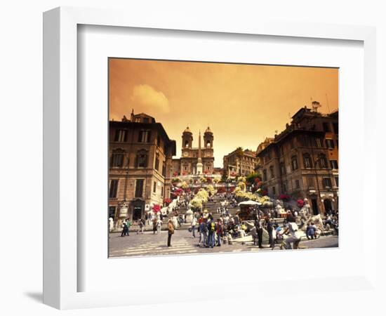 Spanish Steps in Rome, Italy-Bill Bachmann-Framed Photographic Print