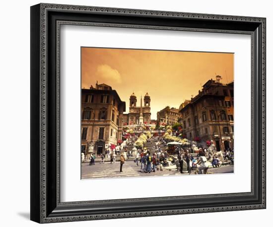 Spanish Steps in Rome, Italy-Bill Bachmann-Framed Photographic Print