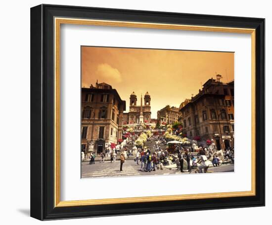 Spanish Steps in Rome, Italy-Bill Bachmann-Framed Photographic Print