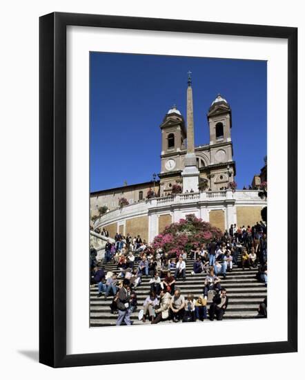 Spanish Steps, Rome, Lazio, Italy-John Miller-Framed Photographic Print