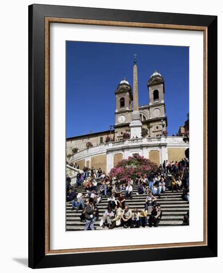 Spanish Steps, Rome, Lazio, Italy-John Miller-Framed Photographic Print