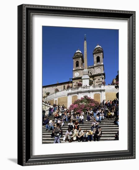 Spanish Steps, Rome, Lazio, Italy-John Miller-Framed Photographic Print