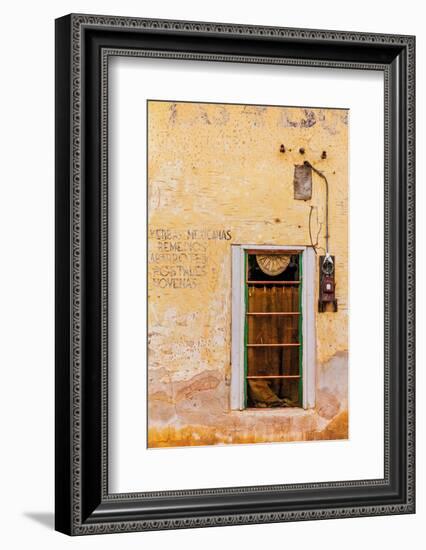 Spanish Style Doorways in the Barrio Viejo District of Tucson, Arizona, Usa-Chuck Haney-Framed Photographic Print