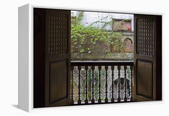 Spanish Styled Manila House, Manila, Philippines-Keren Su-Framed Premier Image Canvas