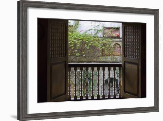 Spanish Styled Manila House, Manila, Philippines-Keren Su-Framed Photographic Print