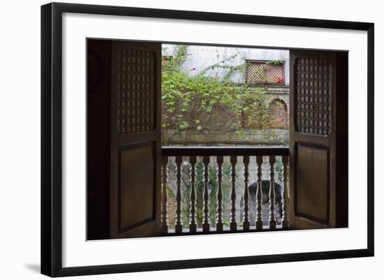 Spanish Styled Manila House, Manila, Philippines-Keren Su-Framed Photographic Print