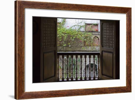 Spanish Styled Manila House, Manila, Philippines-Keren Su-Framed Photographic Print