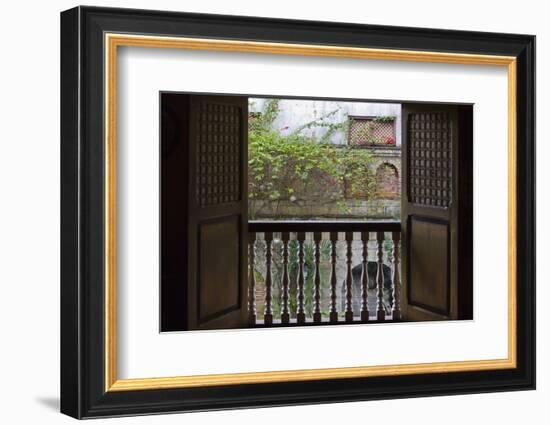 Spanish Styled Manila House, Manila, Philippines-Keren Su-Framed Photographic Print