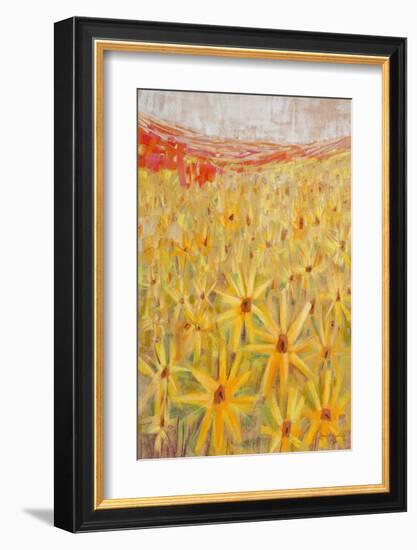 Spanish Sunflowers IV-null-Framed Art Print