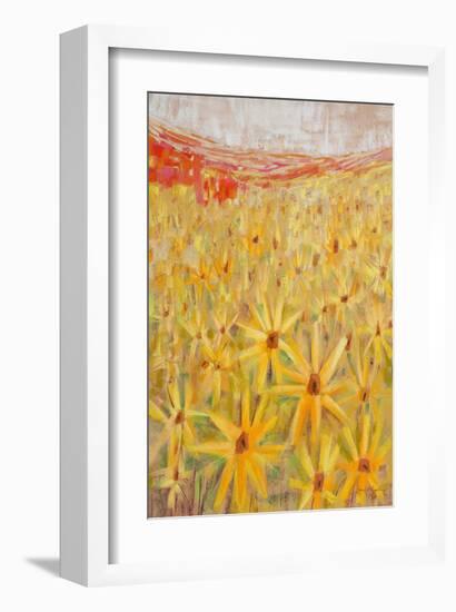 Spanish Sunflowers IV-null-Framed Art Print