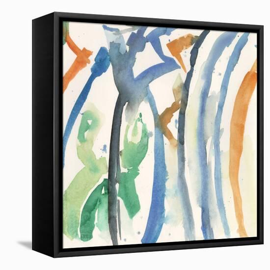 Spanish Tile I-Samuel Dixon-Framed Stretched Canvas