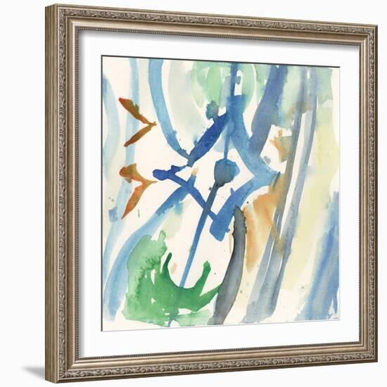 Spanish Tile II-Samuel Dixon-Framed Art Print