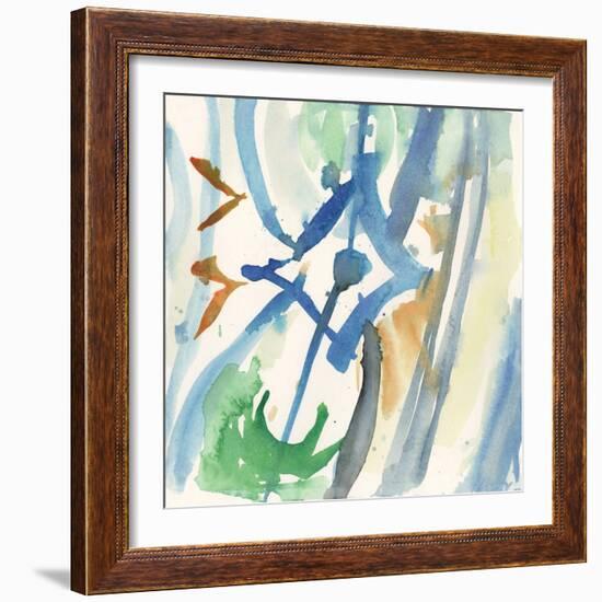 Spanish Tile II-Samuel Dixon-Framed Art Print