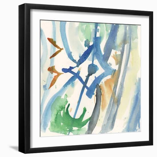 Spanish Tile II-Samuel Dixon-Framed Art Print