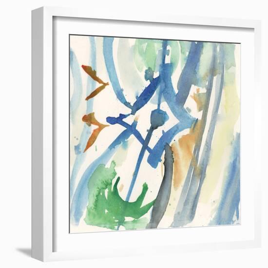 Spanish Tile II-Samuel Dixon-Framed Art Print