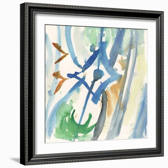 Spanish Tile II-Samuel Dixon-Framed Art Print