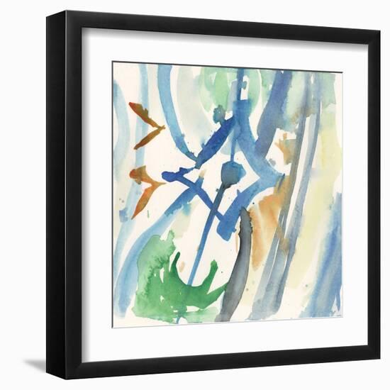 Spanish Tile II-Samuel Dixon-Framed Art Print