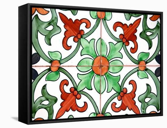 Spanish Tiles II-Jairo Rodriguez-Framed Premier Image Canvas