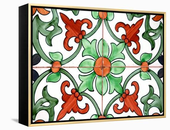 Spanish Tiles II-Jairo Rodriguez-Framed Premier Image Canvas