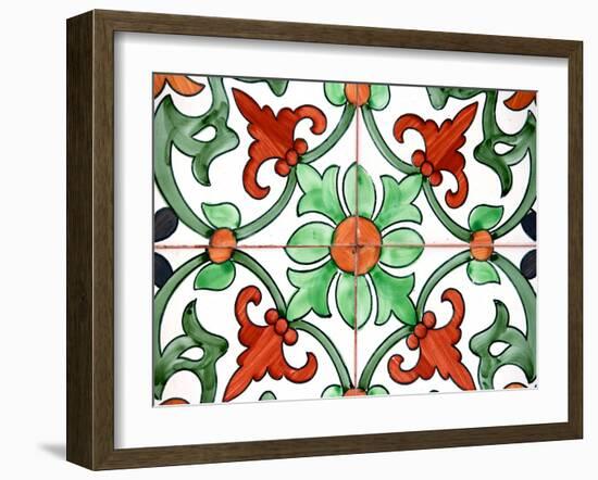 Spanish Tiles II-Jairo Rodriguez-Framed Photographic Print