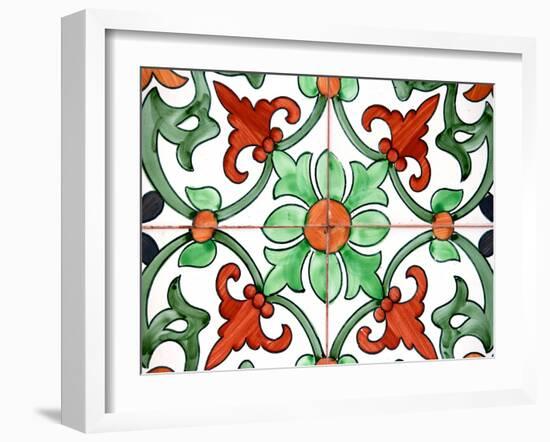 Spanish Tiles II-Jairo Rodriguez-Framed Photographic Print