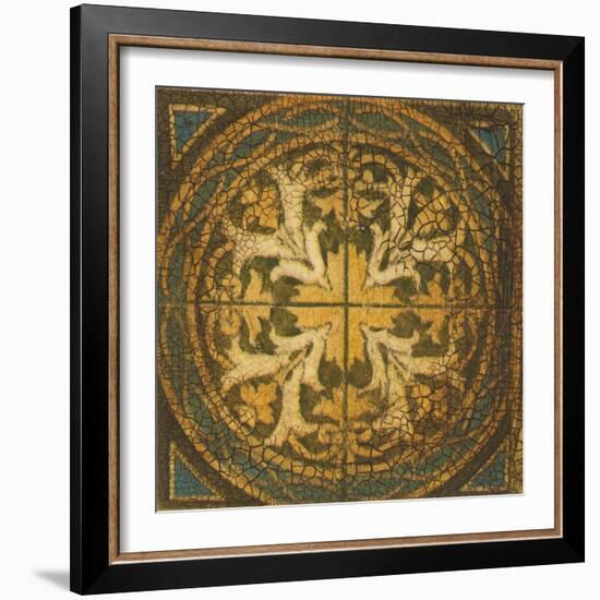 Spanish Tiles II-Liz Jardine-Framed Art Print