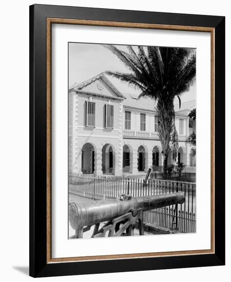 Spanish Town, Jamaica, 1908-09-Harry Hamilton Johnston-Framed Photographic Print