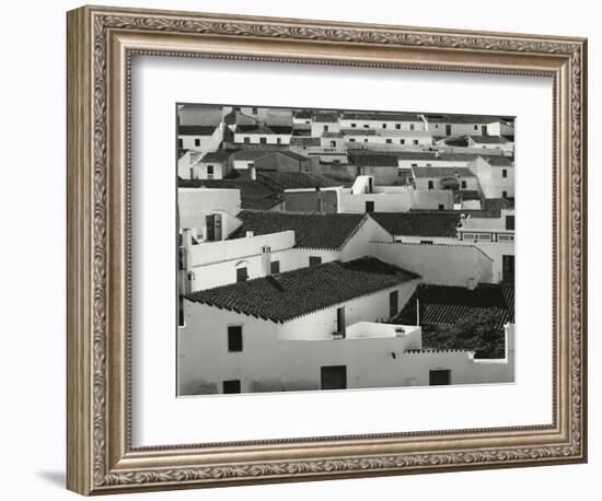 Spanish Village Rooftops, 1960-Brett Weston-Framed Photographic Print