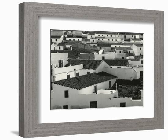 Spanish Village Rooftops, 1960-Brett Weston-Framed Photographic Print