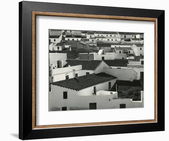 Spanish Village Rooftops, 1960-Brett Weston-Framed Photographic Print