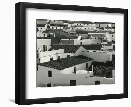 Spanish Village Rooftops, 1960-Brett Weston-Framed Photographic Print