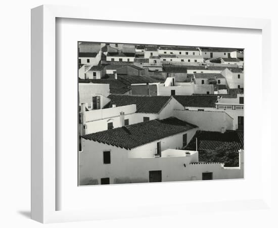 Spanish Village Rooftops, 1960-Brett Weston-Framed Photographic Print