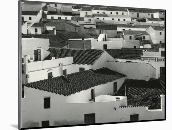 Spanish Village Rooftops, 1960-Brett Weston-Mounted Photographic Print