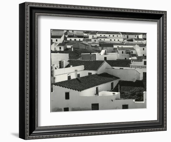 Spanish Village Rooftops, 1960-Brett Weston-Framed Photographic Print