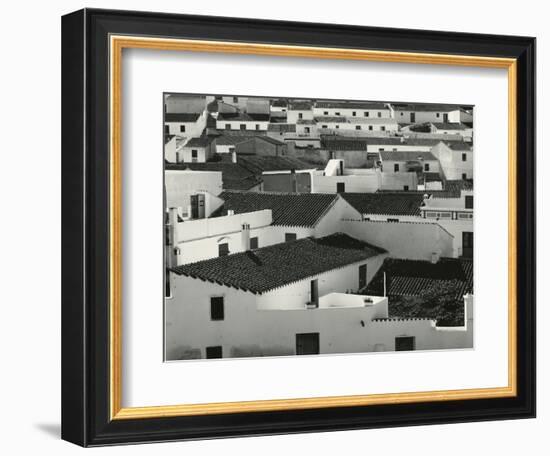 Spanish Village Rooftops, 1960-Brett Weston-Framed Photographic Print