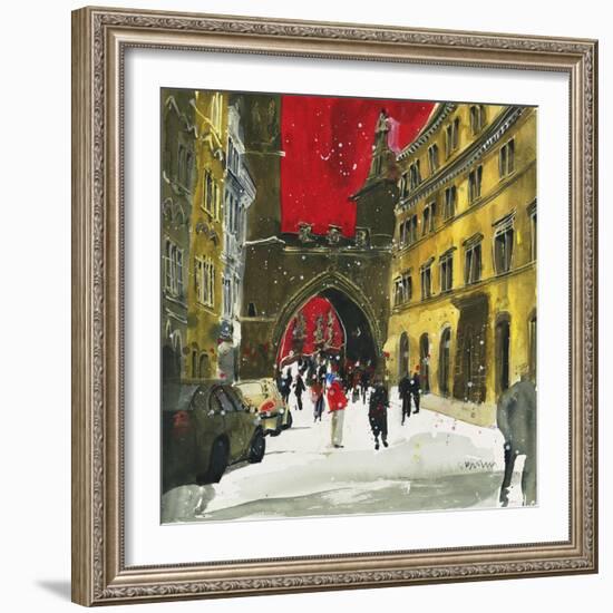 Spanning the Centuries, Prague-Susan Brown-Framed Giclee Print